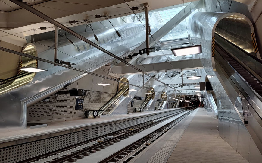 The RER E expands westwards in Paris with SYSTRA